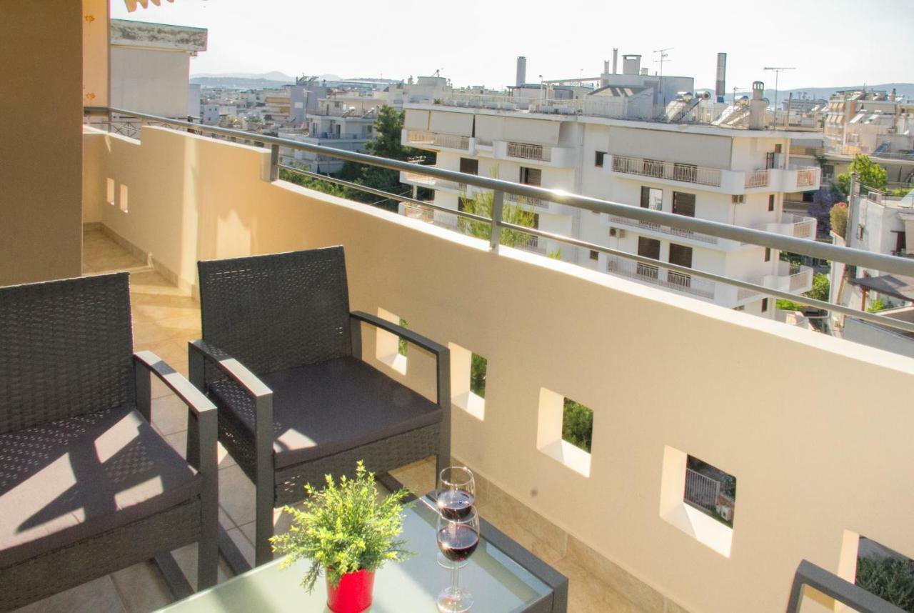 Charming Apartment Near Athens Center And The Sea Kültér fotó